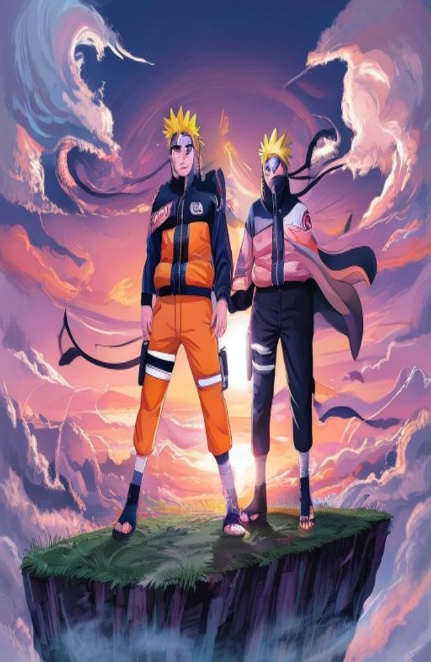 Naruto And Minato Wallpaper