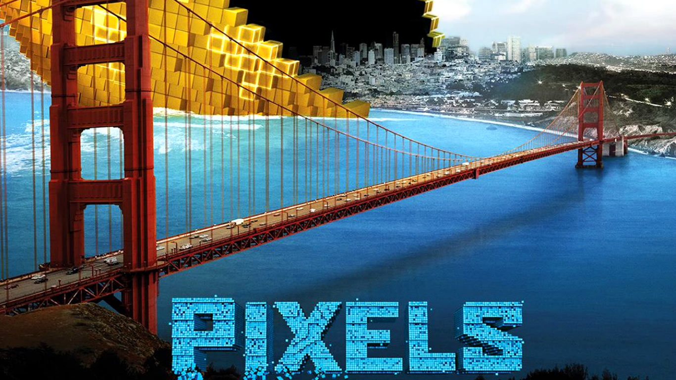 Pixels 2015 Movie HD Wallpaper   Stylish HD Wallpapers