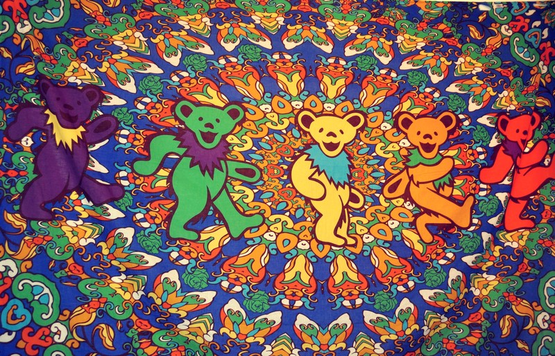 Grateful Dead Tie Dye Tapestry
