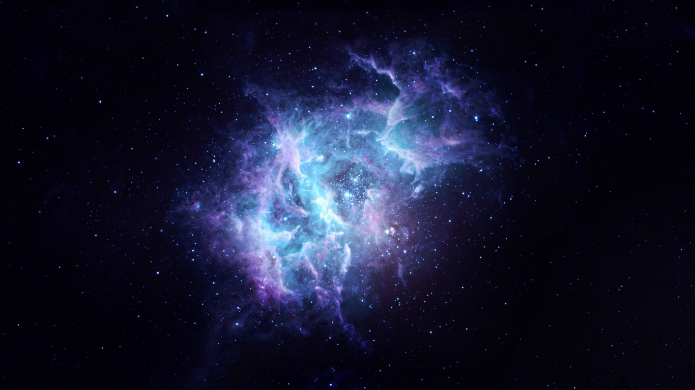 Abstract Space Blue Purple Desktop Pc And Mac Wallpaper