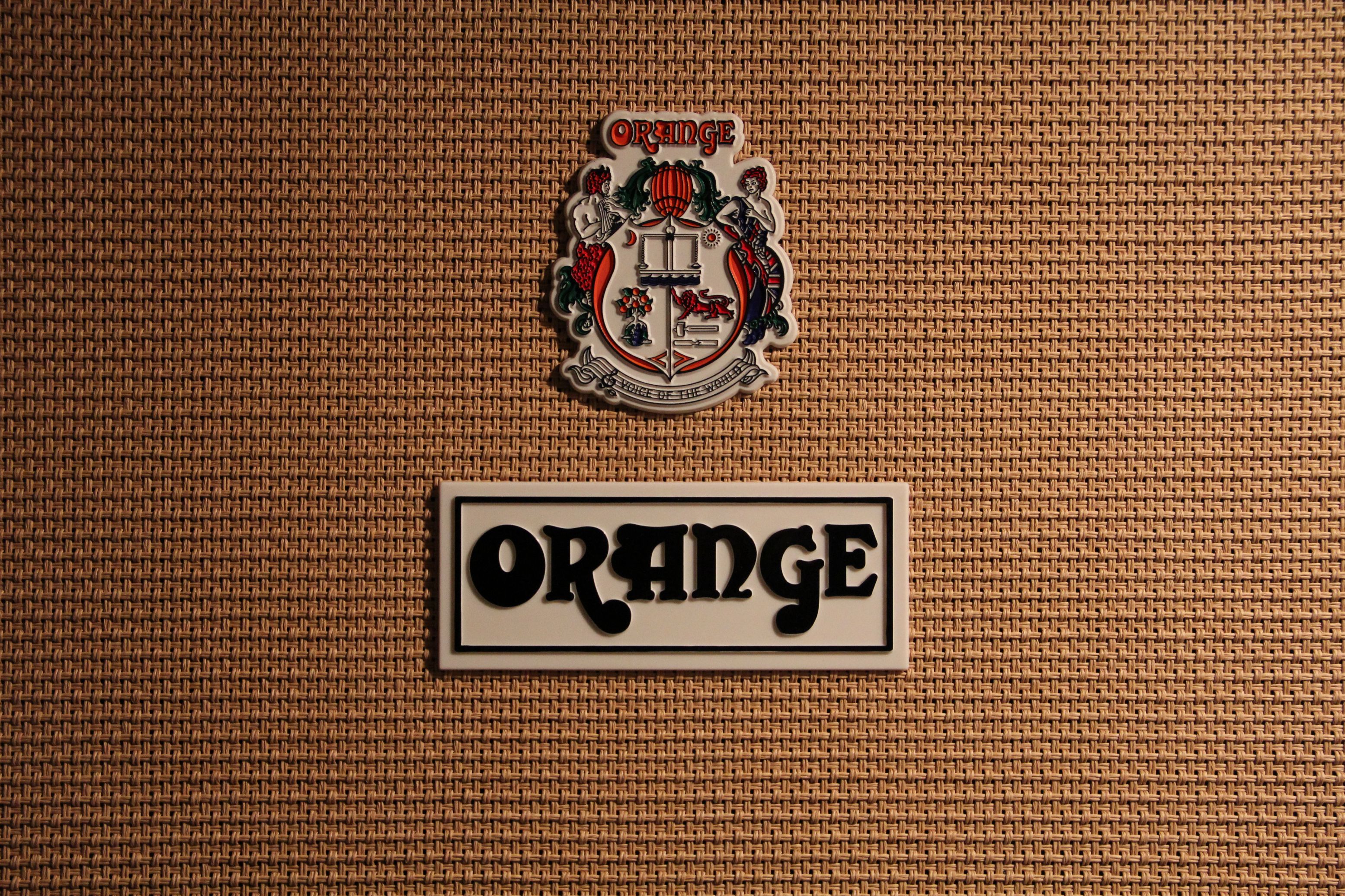Vintage Guitar Amp Wallpaper Another Orange