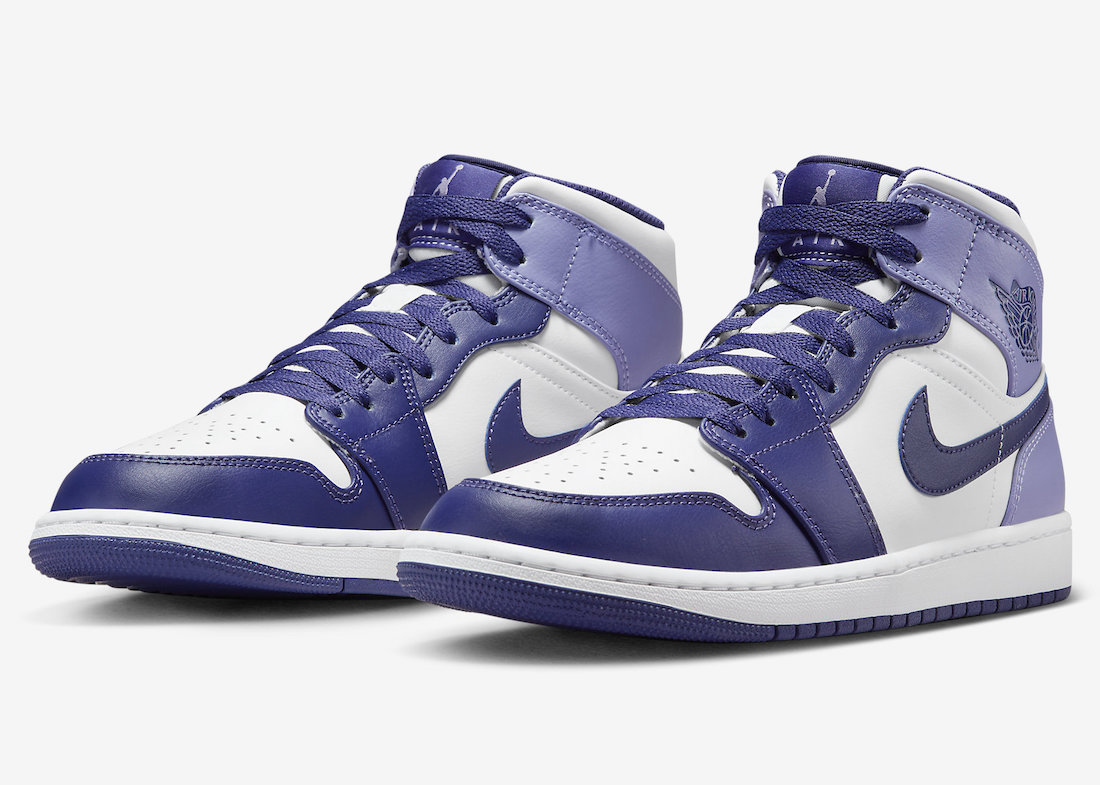 Air Jordan Mid Sky J Purple Dq8426 Wallpaper