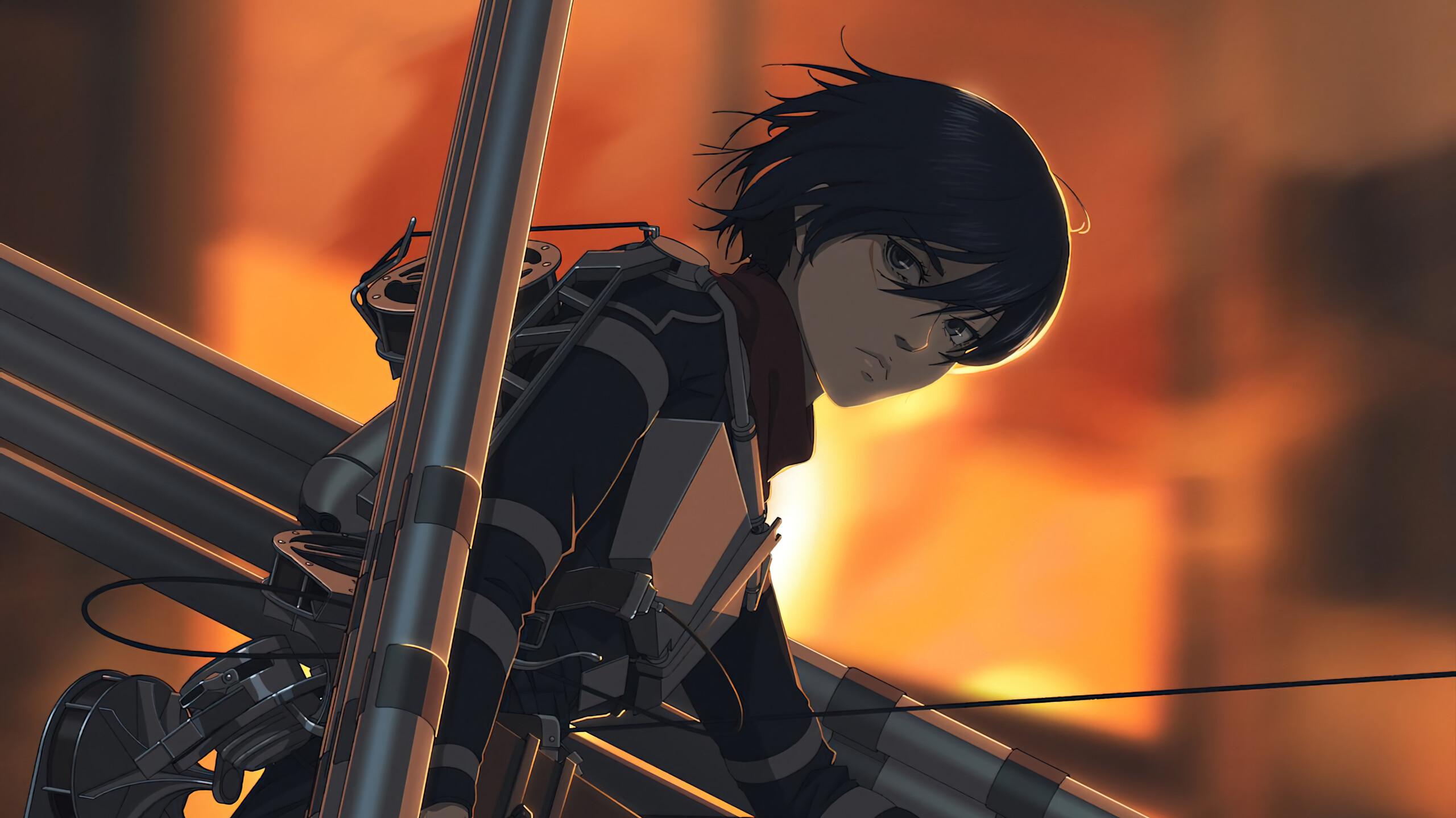 Mikasa Attack On Titan 4k Wallpaper iPhone HD Phone 3730f