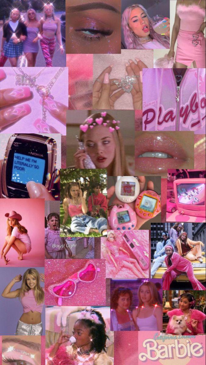 Y2K Pink Aesthetic DIY Wall Collage 