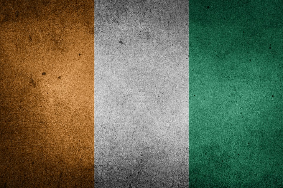Flag Cote D Ivoire Ivory Coast Image On
