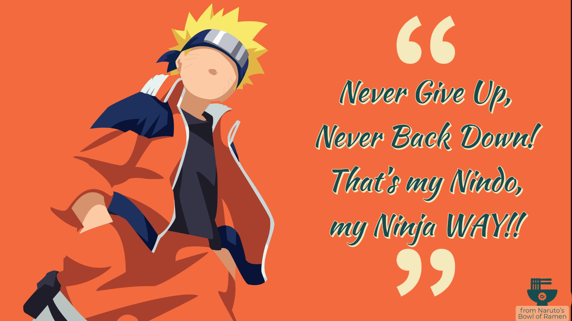Naruto Quote In Motivational Quotes Wallpaper
