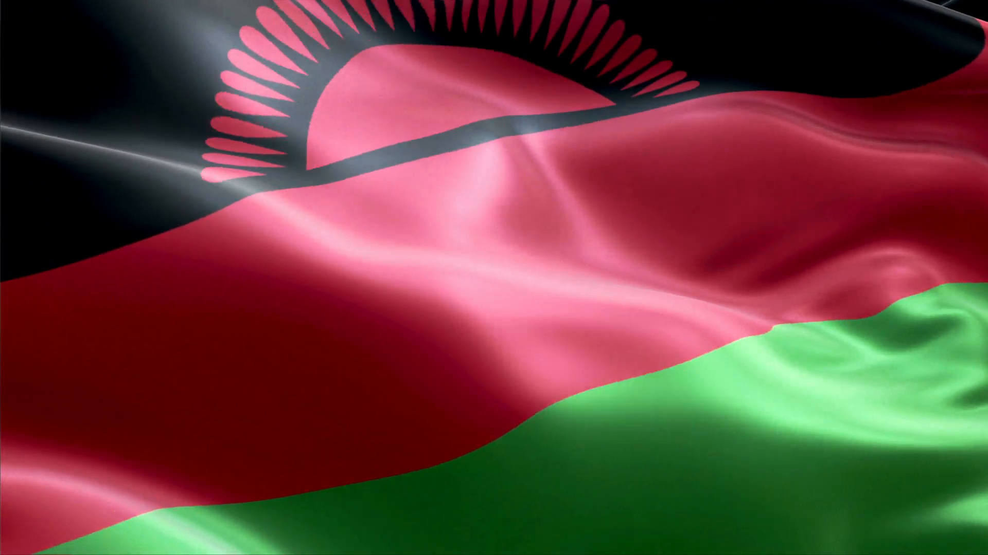 Country Flag Malawi Motion Background Storyblocks Video