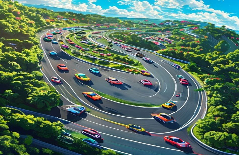 Race Track Wallpaper