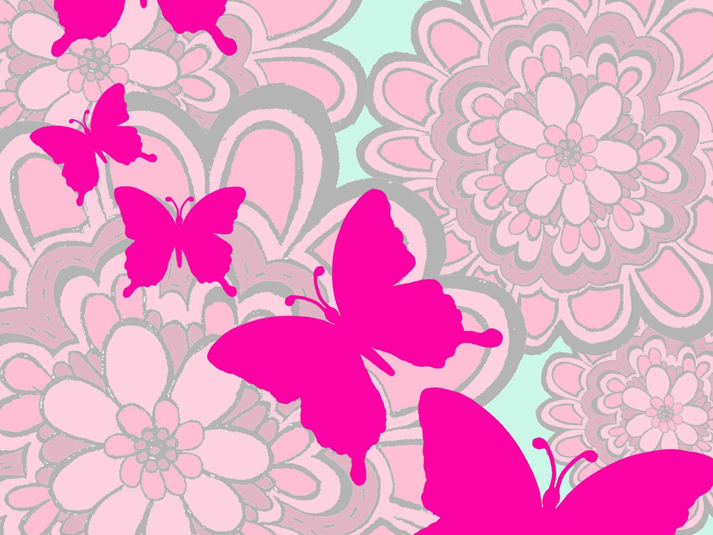 Pink Cute Hand Drawn Bow Background Wallpaper Image For Free Download   Pngtree