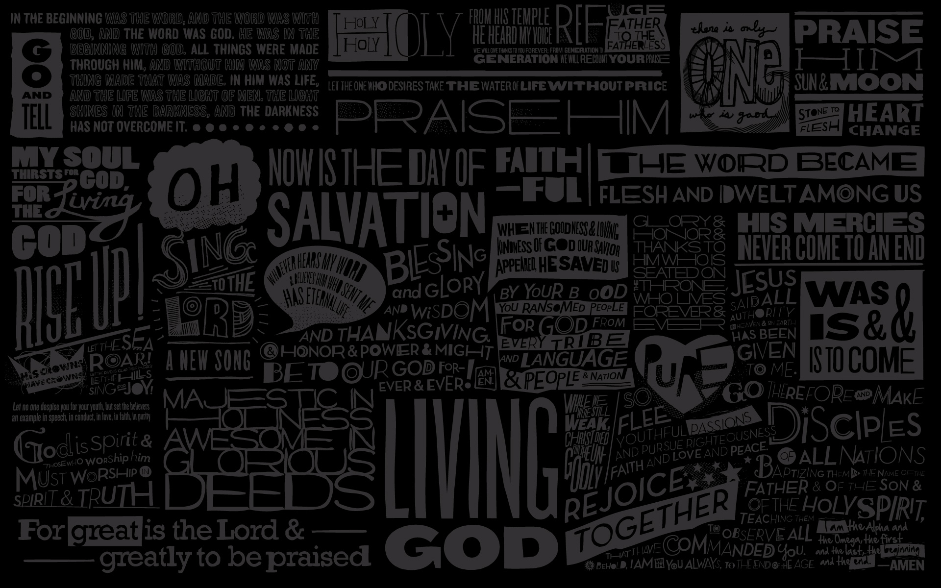 Scripture Cool Background
