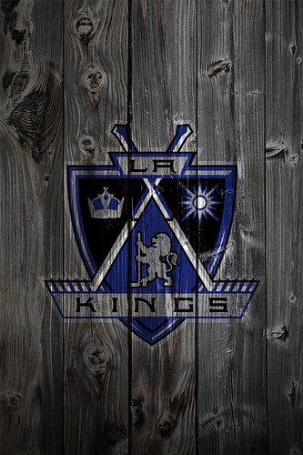 Los Angeles Kings Wood iPhone Background Photo Sharing