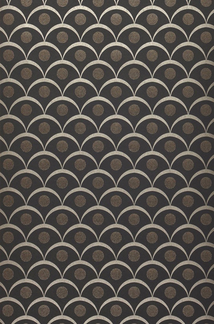 Merkur Glass Bead Wallpaper Materials From The 70s
