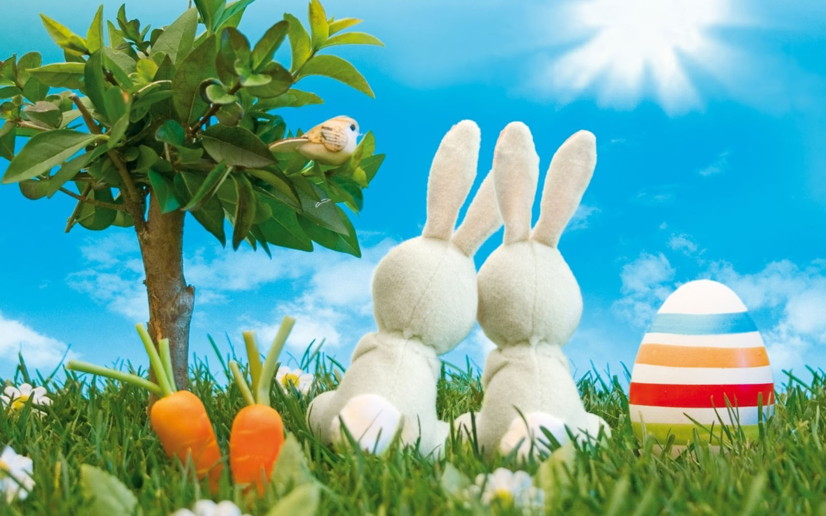 Happy Easter Bunny Wallpaper Full HD For Desktop