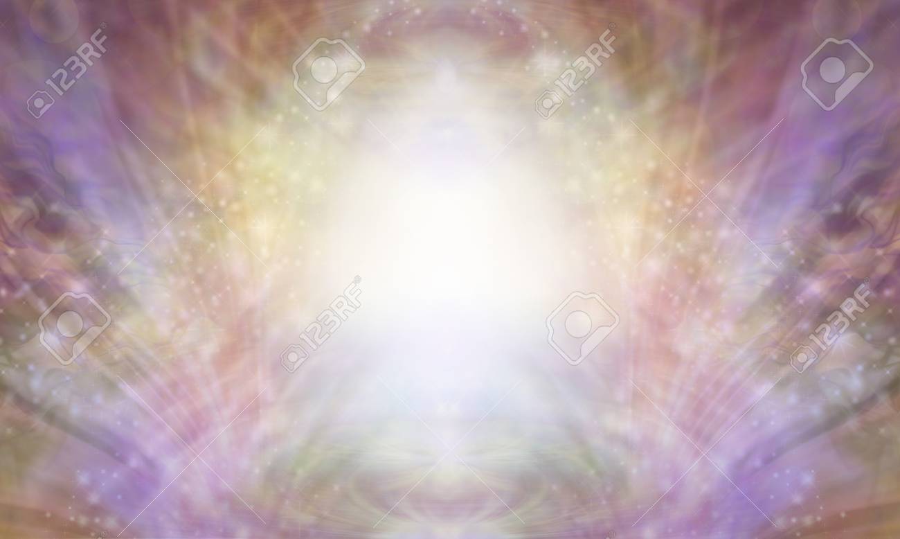 Beautiful Sacred Healing Light Background Shimmering Sparkling