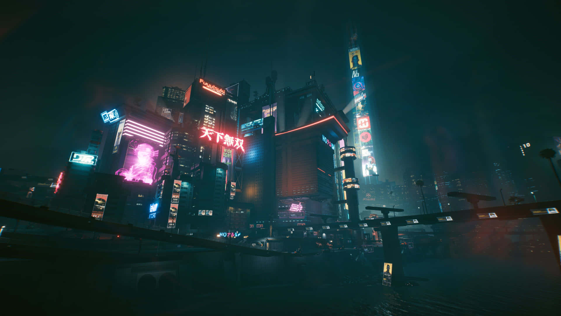 Cyberpunk Night City Wallpaper