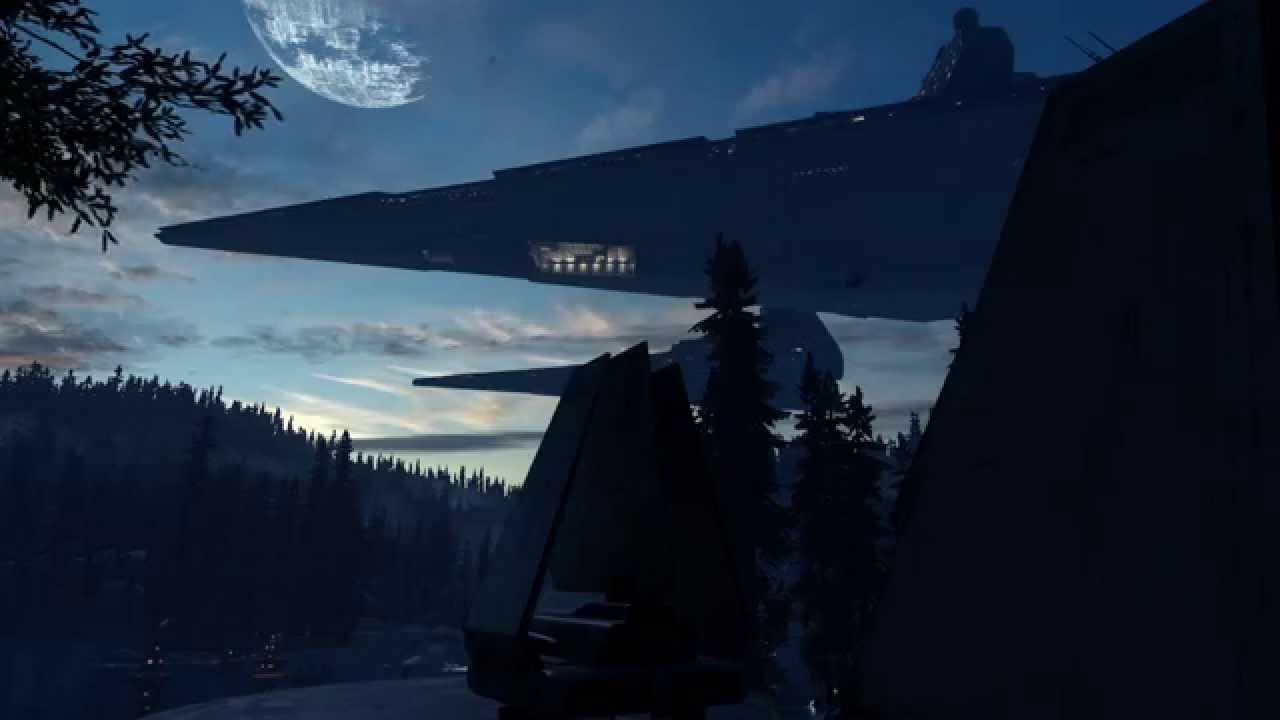 Star Wars Battlefront Endor Appare Per La Prima Volta In Un Video
