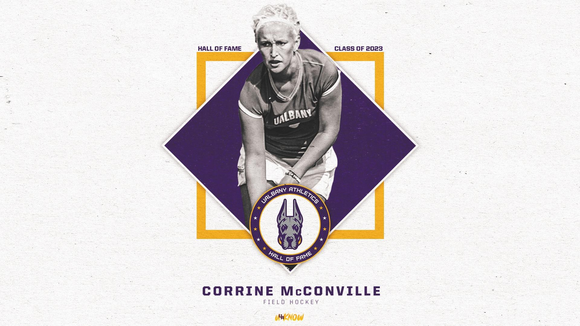 Hall of Fame Spotlight Corrine McConville University at Albany