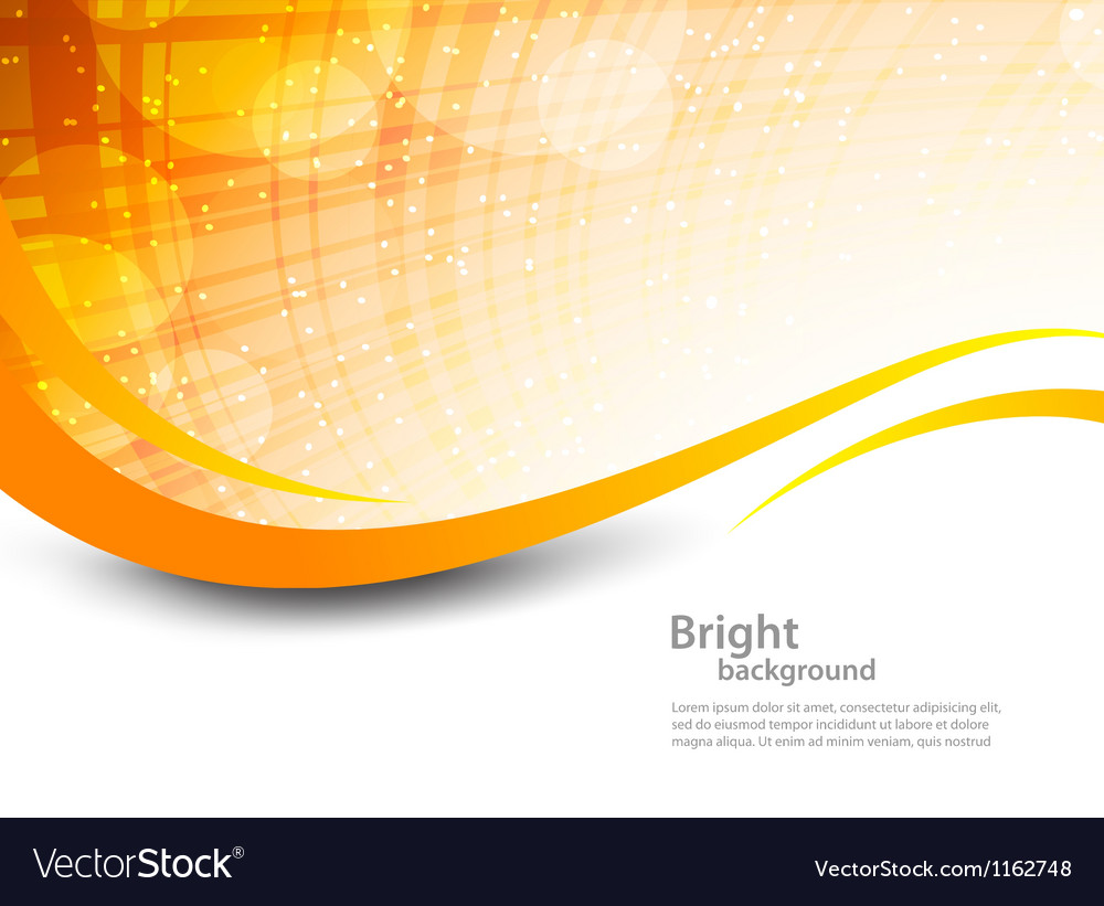 Abstract Orange Background Royalty Vector Image