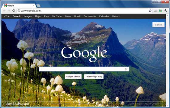 Set Google Home Background To Bing Daily Image Jkwebtalks