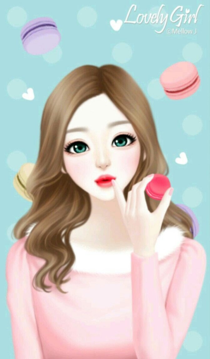 Beautiful Cartoon Wallpaper For Girls