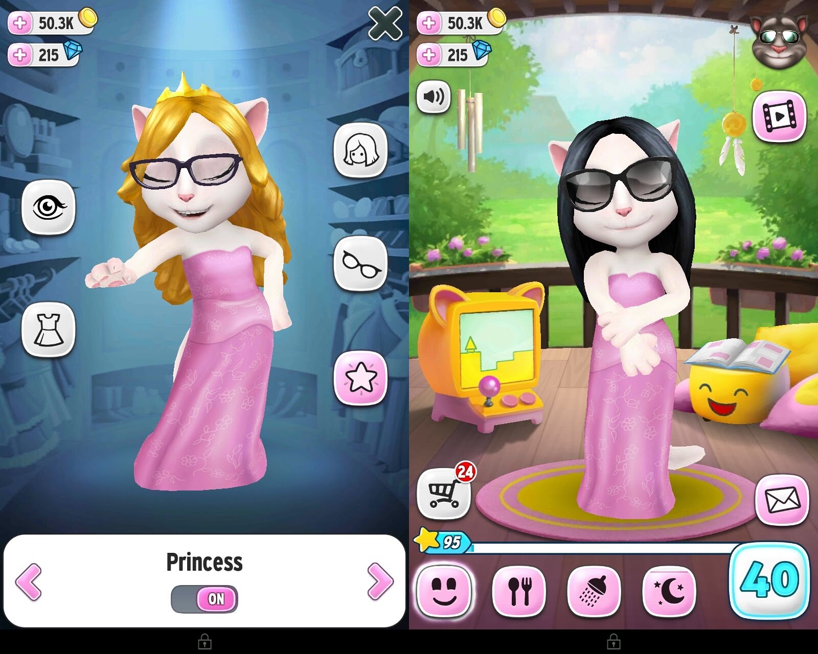 My Talking Angela Princess Outfit Level Terrace