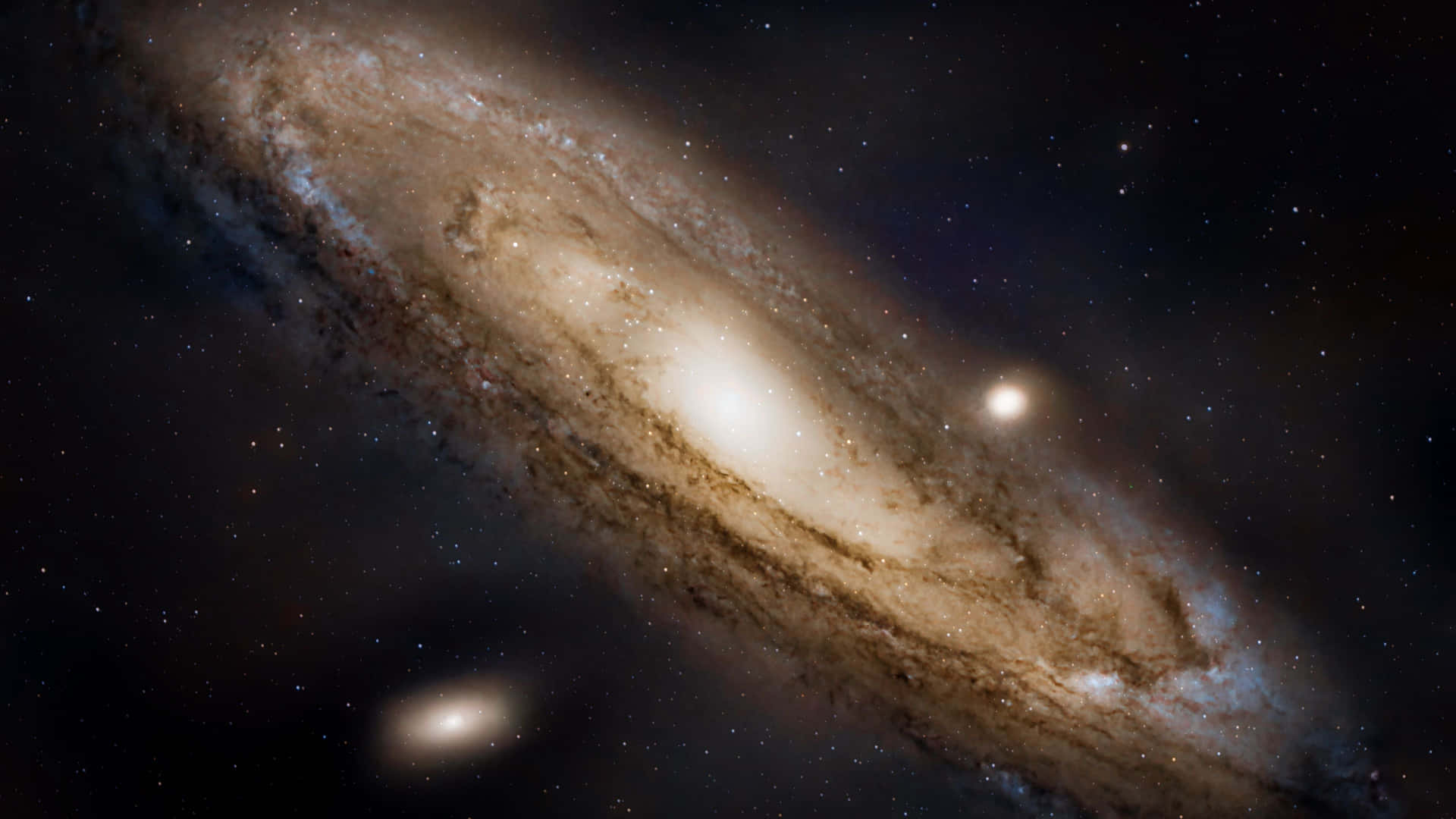 Andromeda Galaxy 4k Wallpaper Helt Gratis