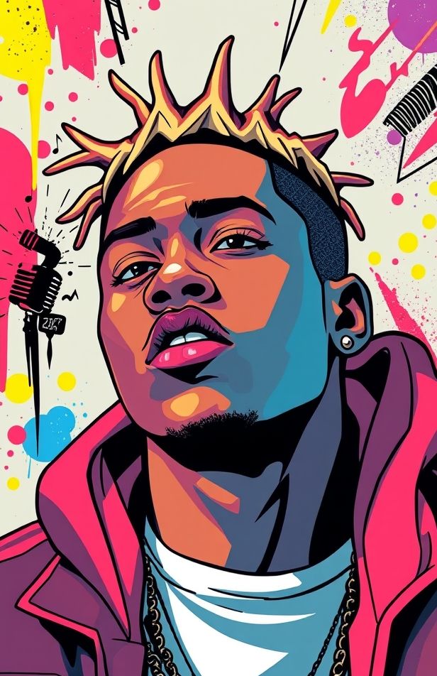 Cartoon Xxxtentacion Wallpaper