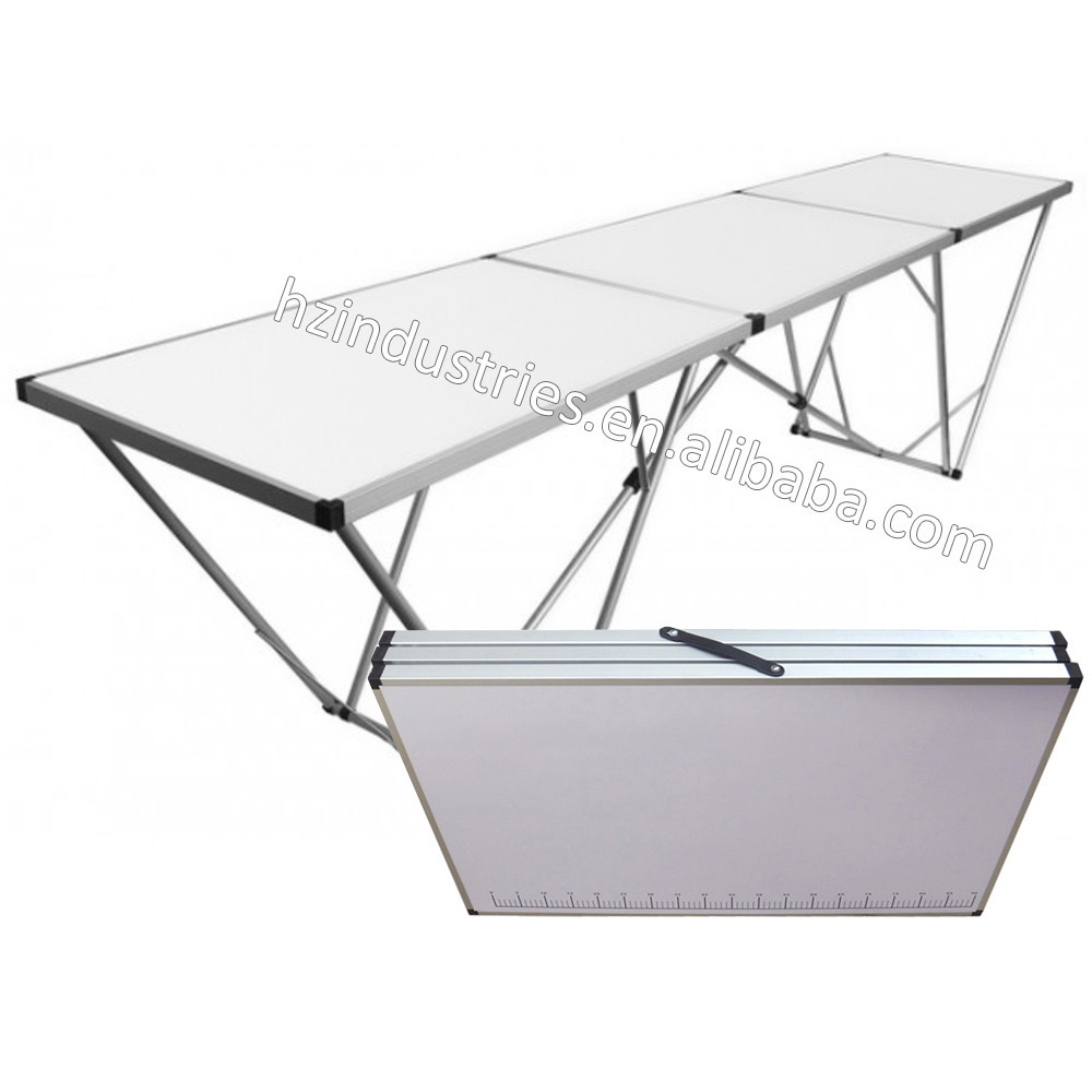 Portable Cheap Aluminum Folding Wallpaper Table With High Quality