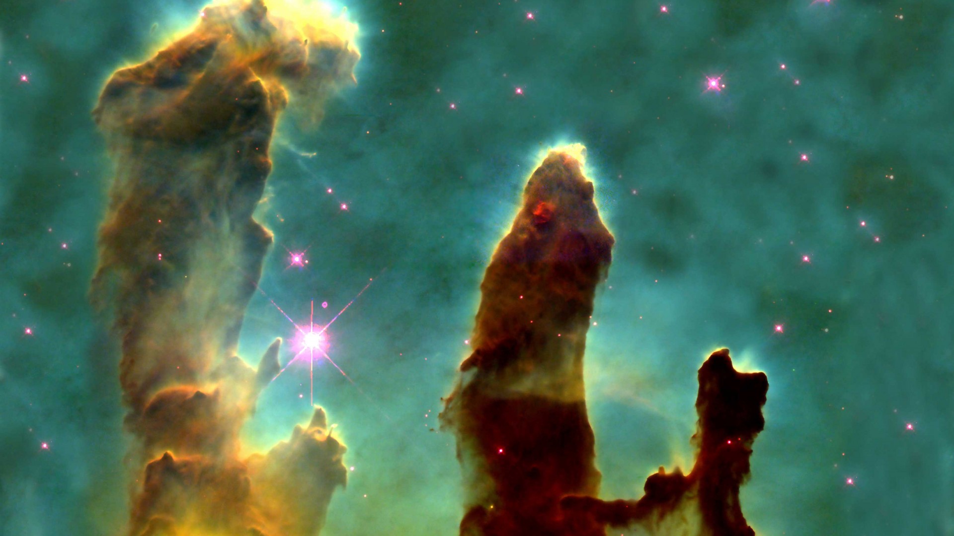 On October By Stephen Ments Off Eagle Nebula Wallpaper
