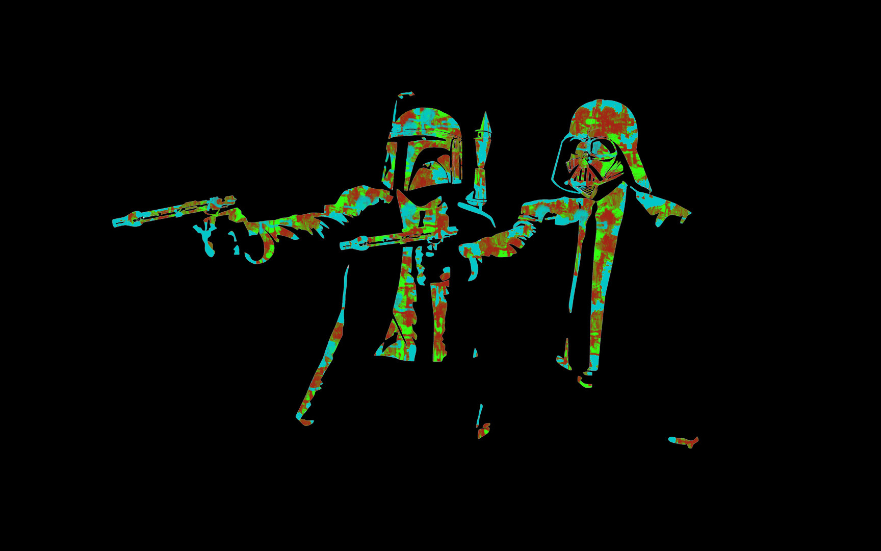 Re Color Of A Pulp Fiction Star Wars Wallpaper