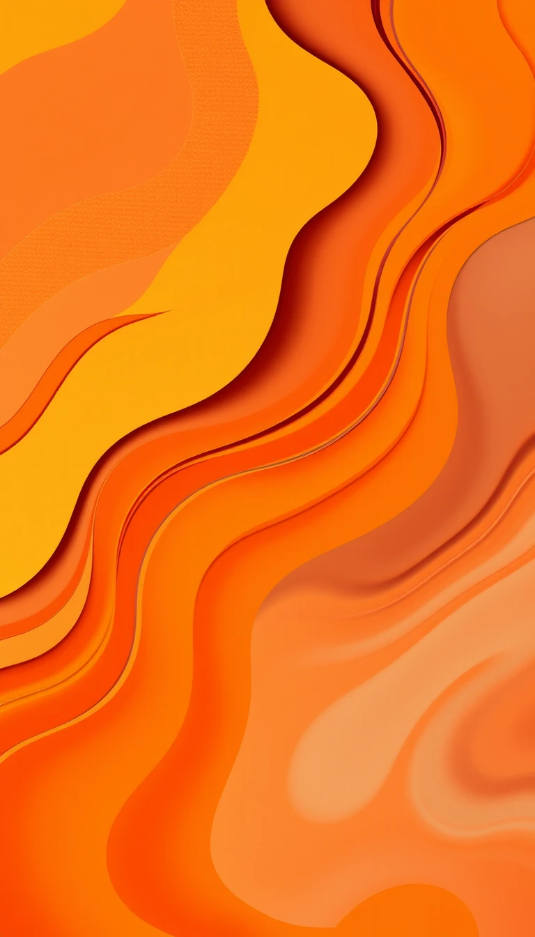 Orange Phone Wallpaper