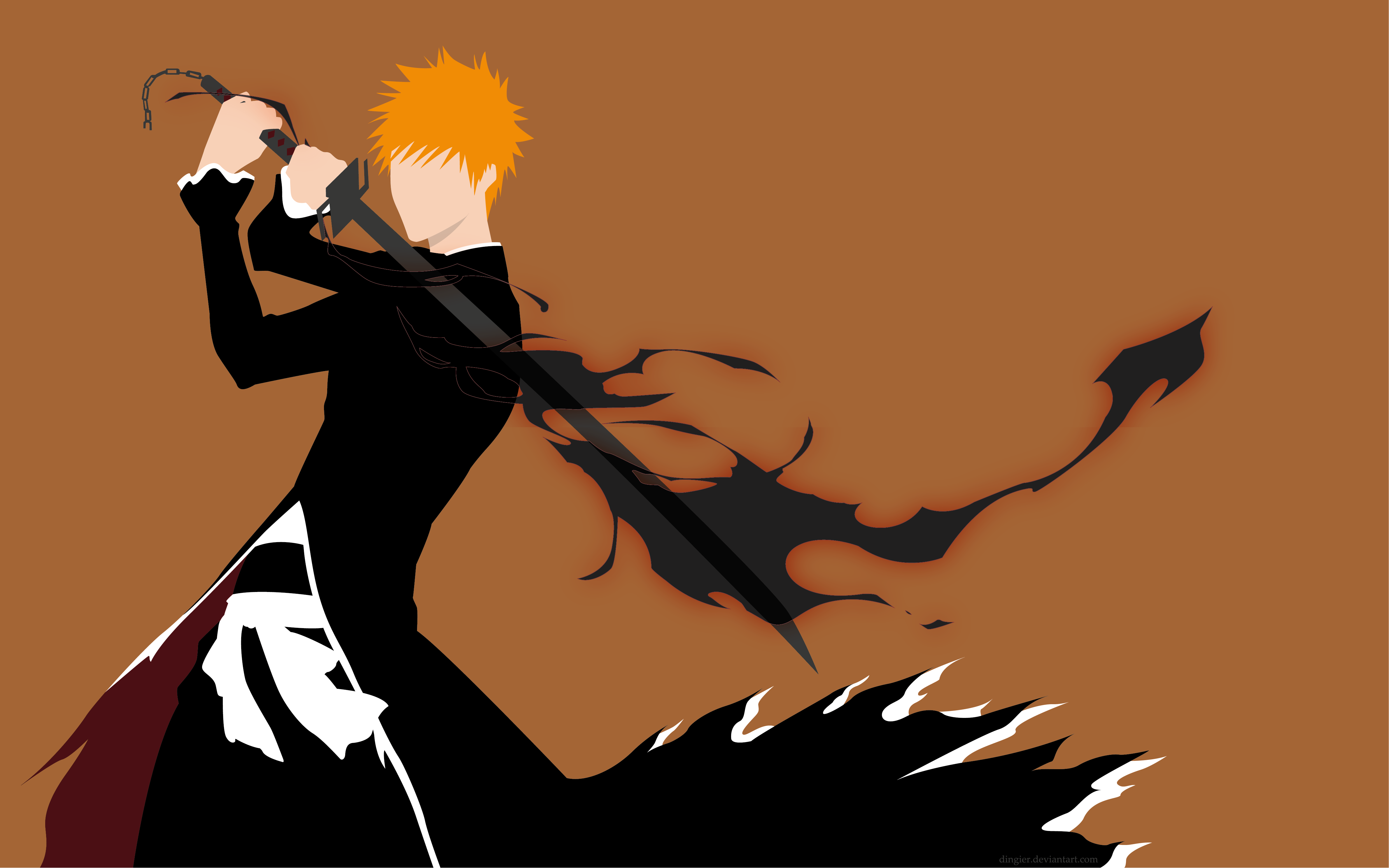 Ichigo Kurosaki Anime Bleach 4k Ultra HD Wallpaper By Linnea