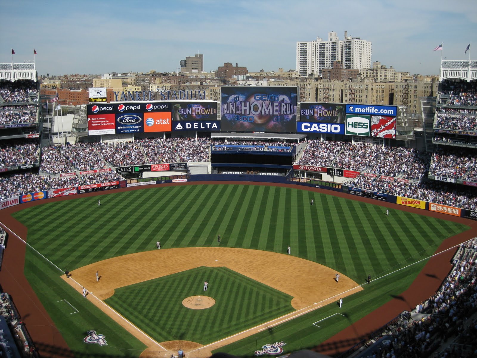 Yankee Stadium Frieze Wallpaper Picswallpaper