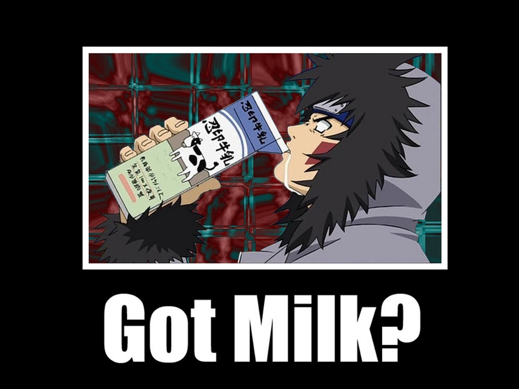 Got Milk Naruto Wallpaper
