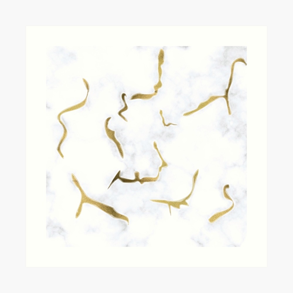 White Gold Marble Background Decor Buyart Artprint