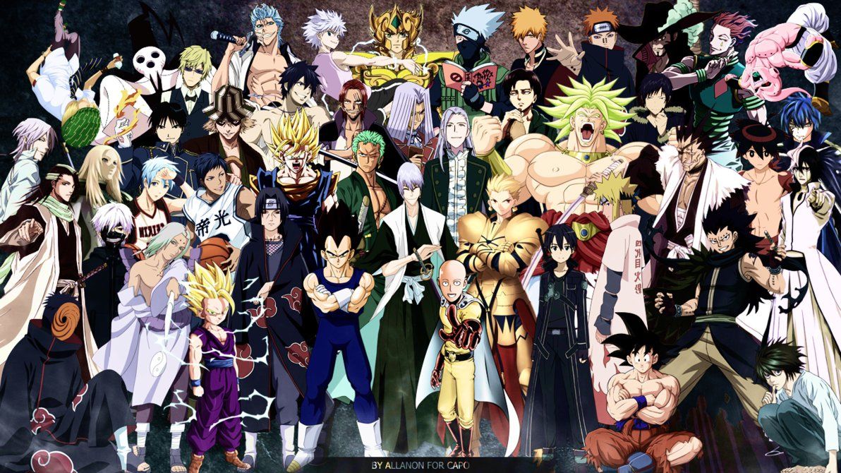 All Anime Crossover Wallpaper Top