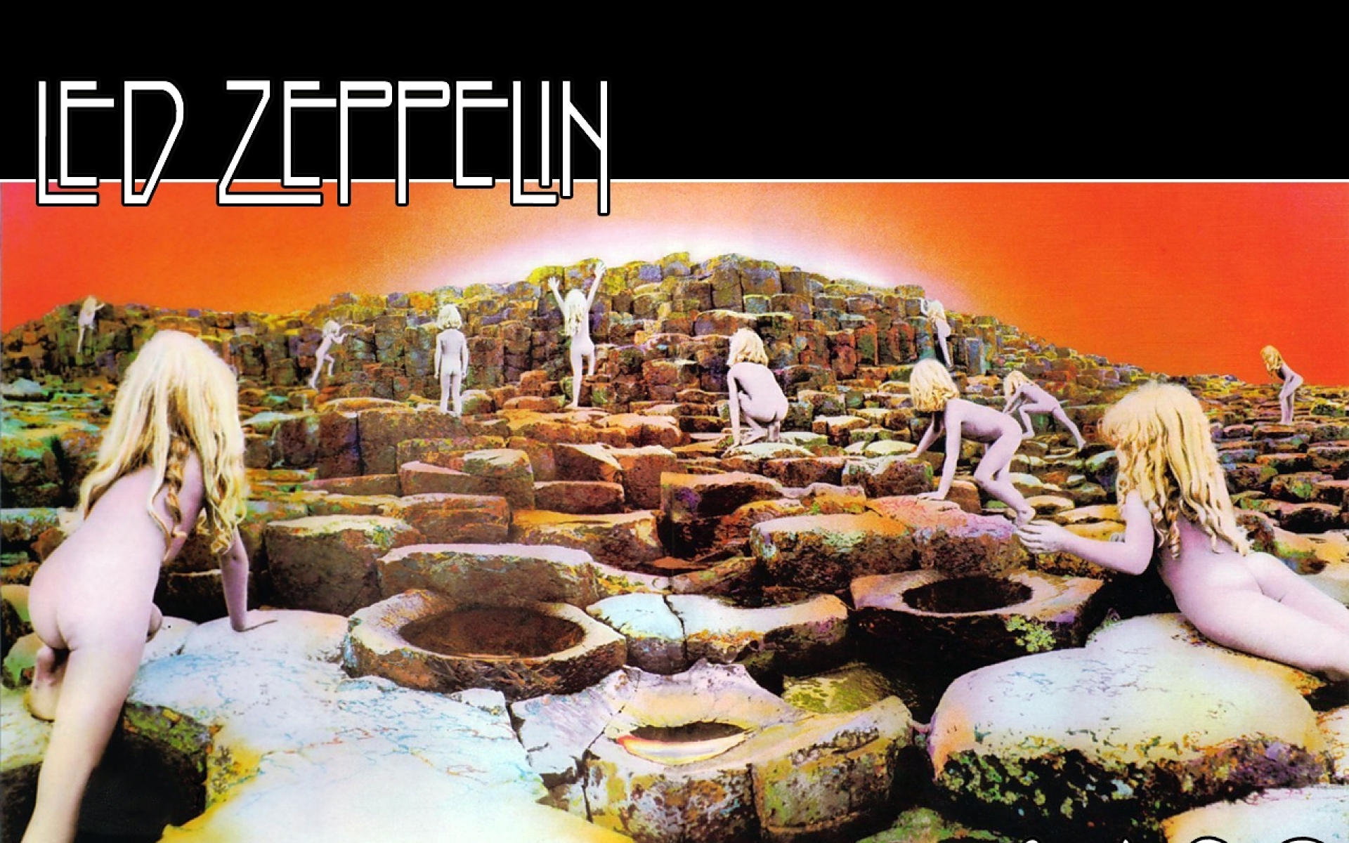 Led Zeppelin Album Covers Wallpaper Art HD