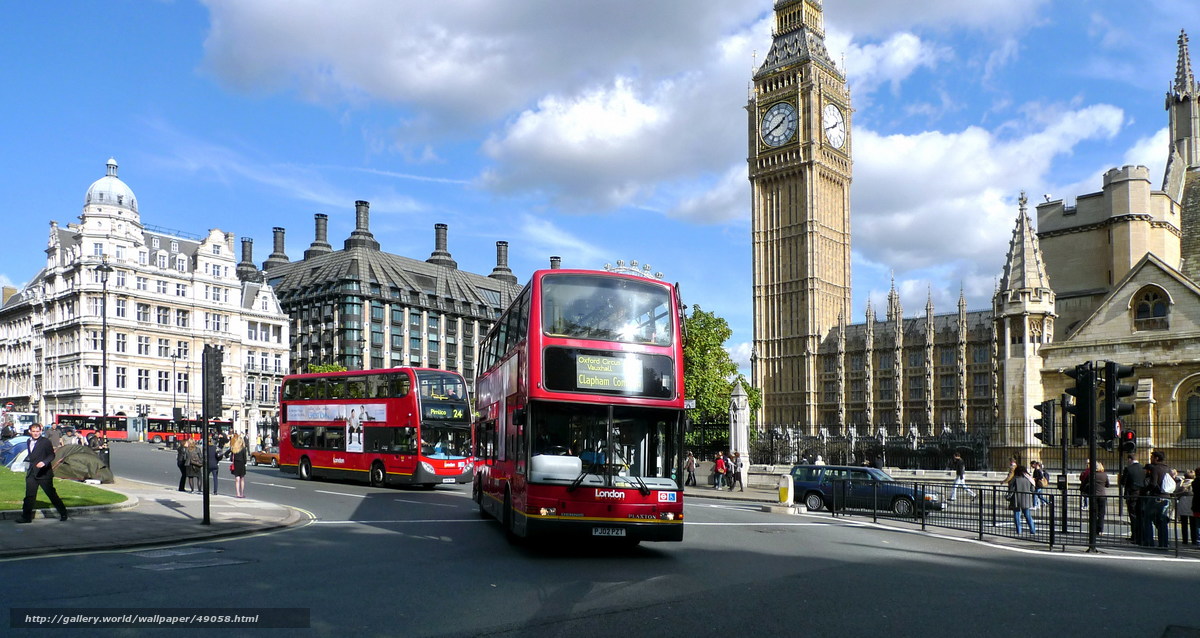 Wallpaper Buses London Desktop In The