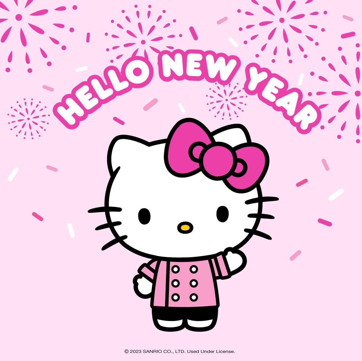 Hello Kitty Cafe Happy New Year From The
