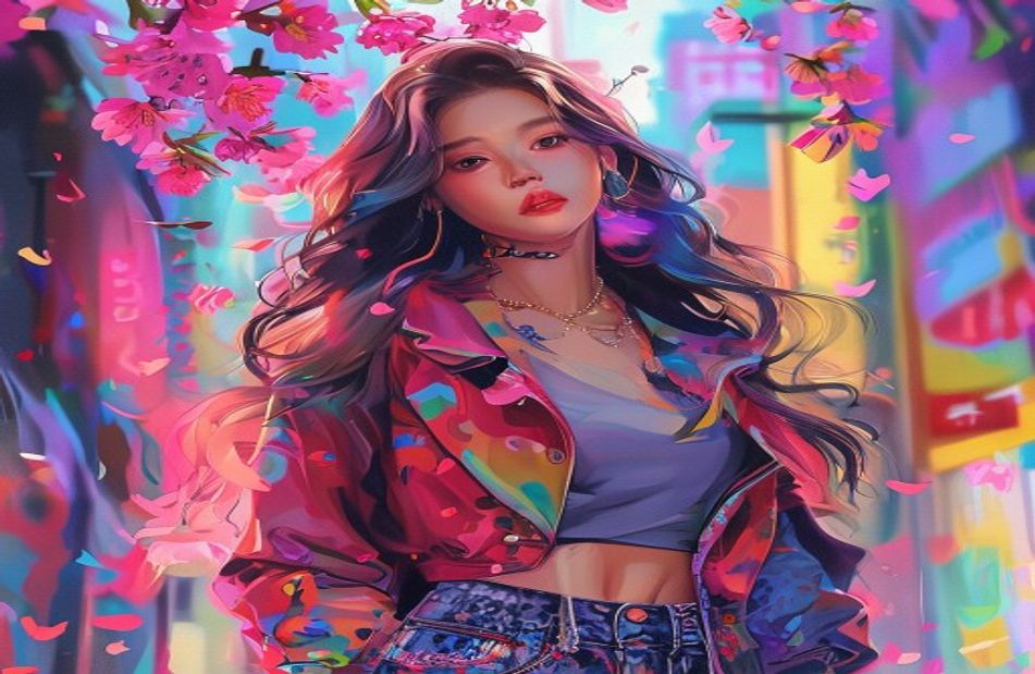 Korean Girl Wallpaper
