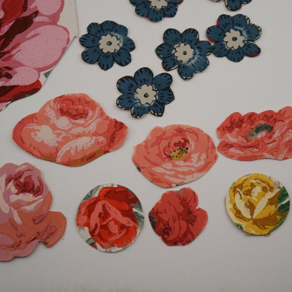 🔥 Free download Vintage Wallpaper destash scrap pack red by