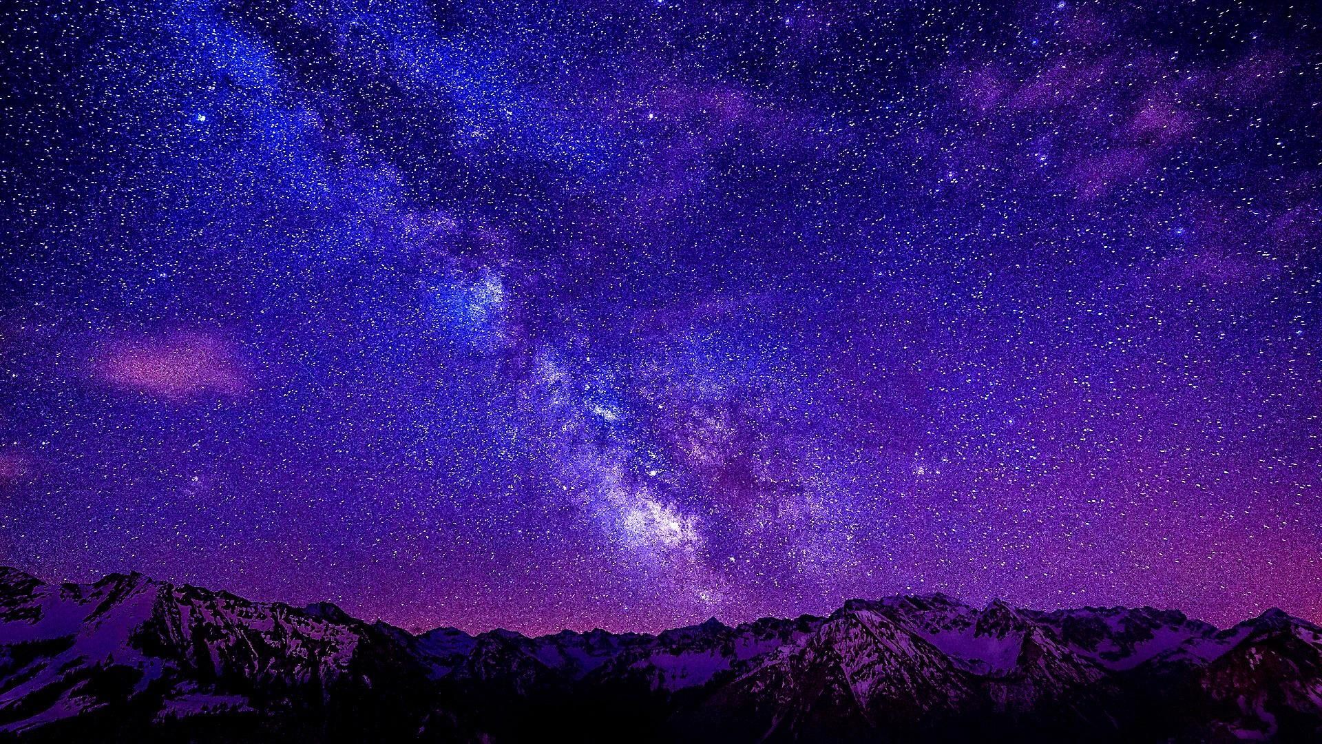 1080p Starry Night iPhone Wallpaper