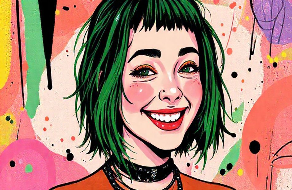 Billie Eilish Smiling Wallpaper