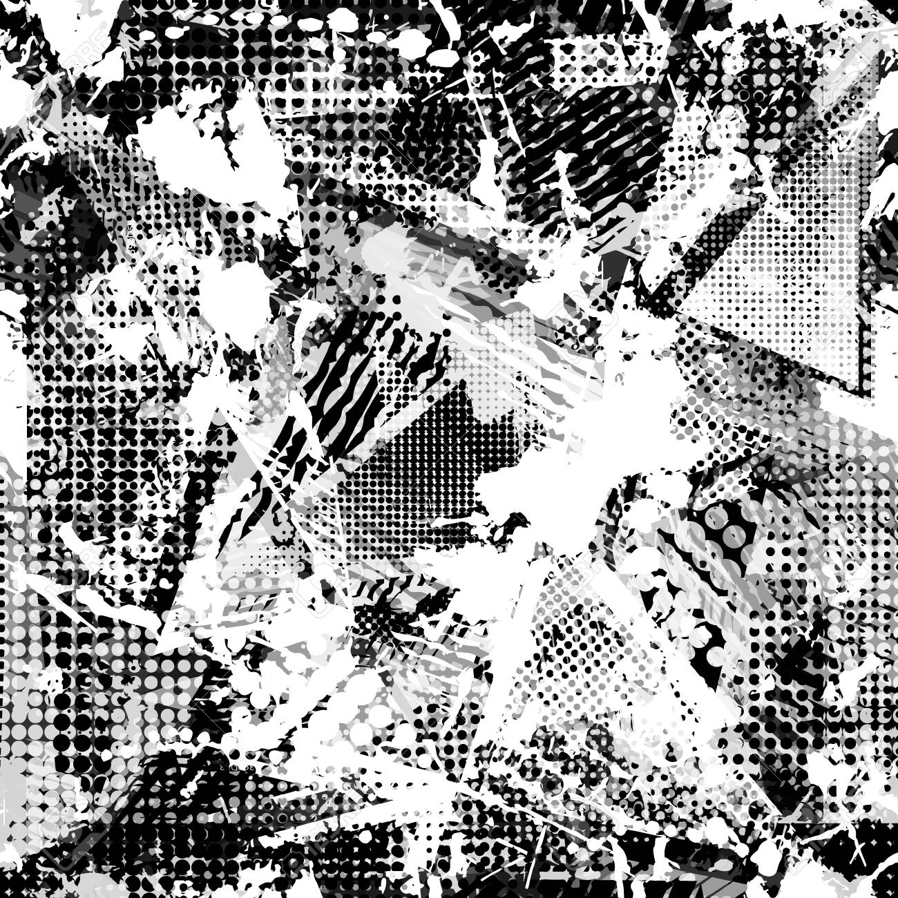 Abstract Urban Seamless Pattern Grunge Texture Background