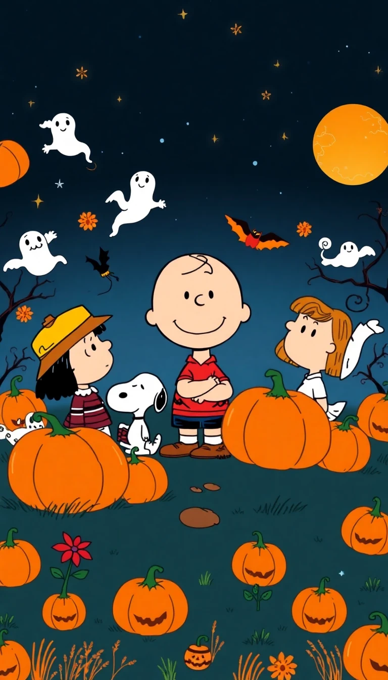 🔥 Free Download Peanuts Halloween Wallpaper by @tschultz | WallpaperSafari