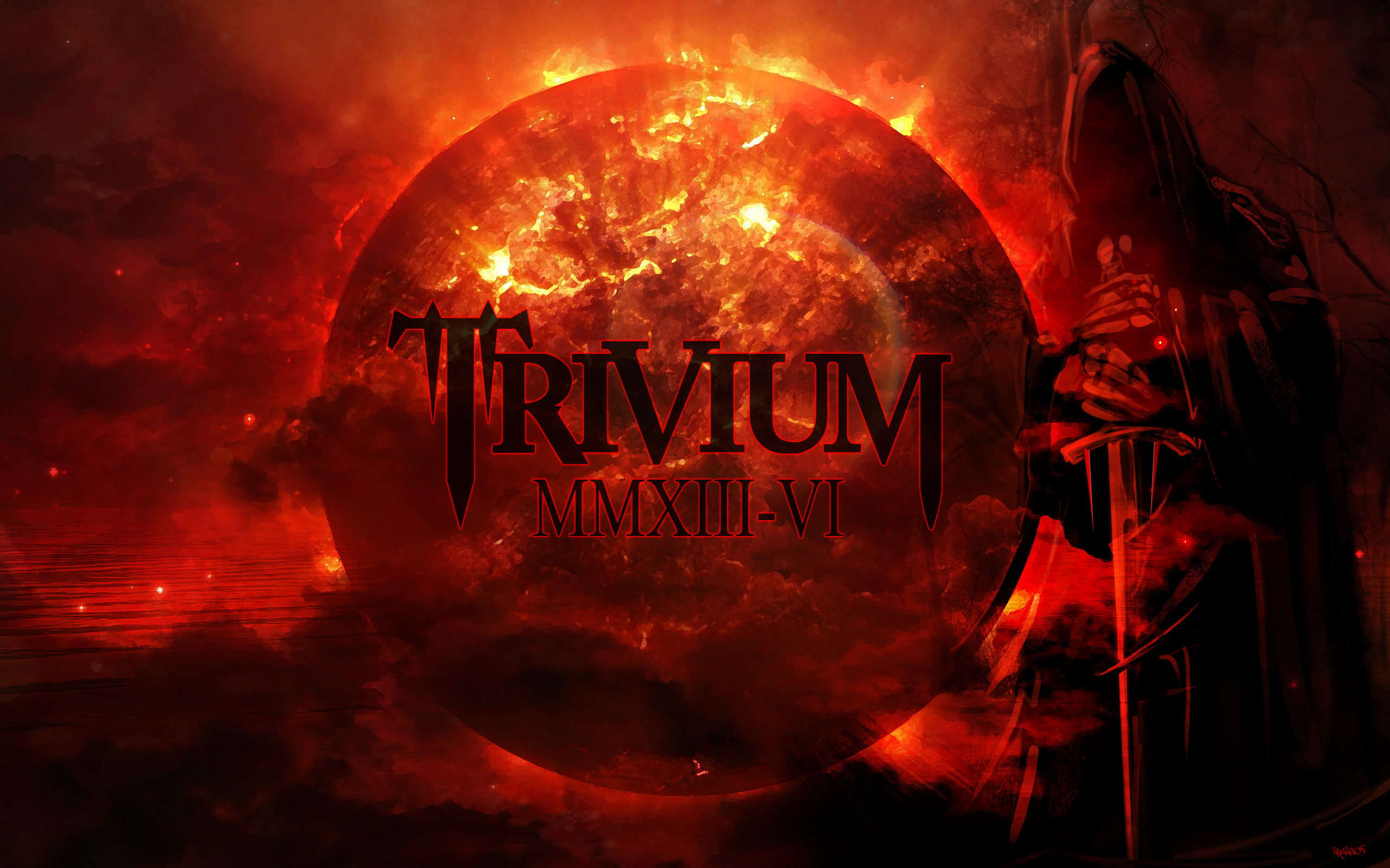 Trivium Liberty Desaster Watch The World Burn Black