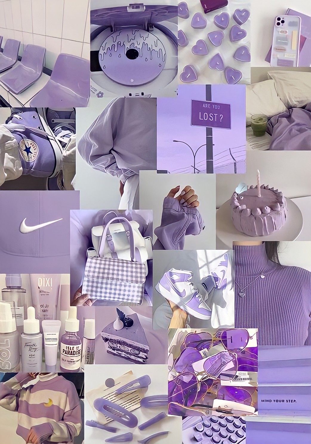 Light Purple Aesthetic Wallpaper