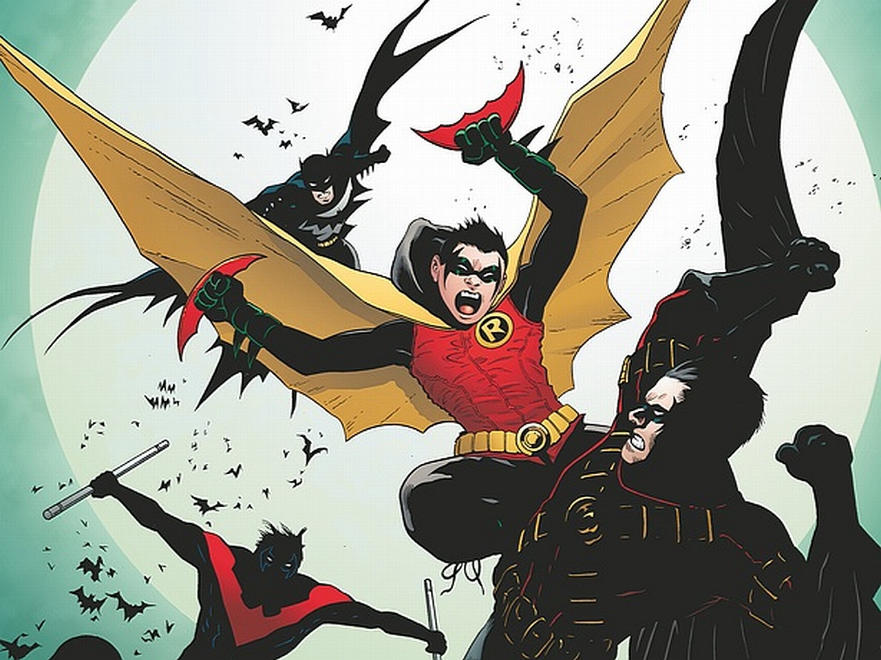 Batman And Robin Wallpaper Background