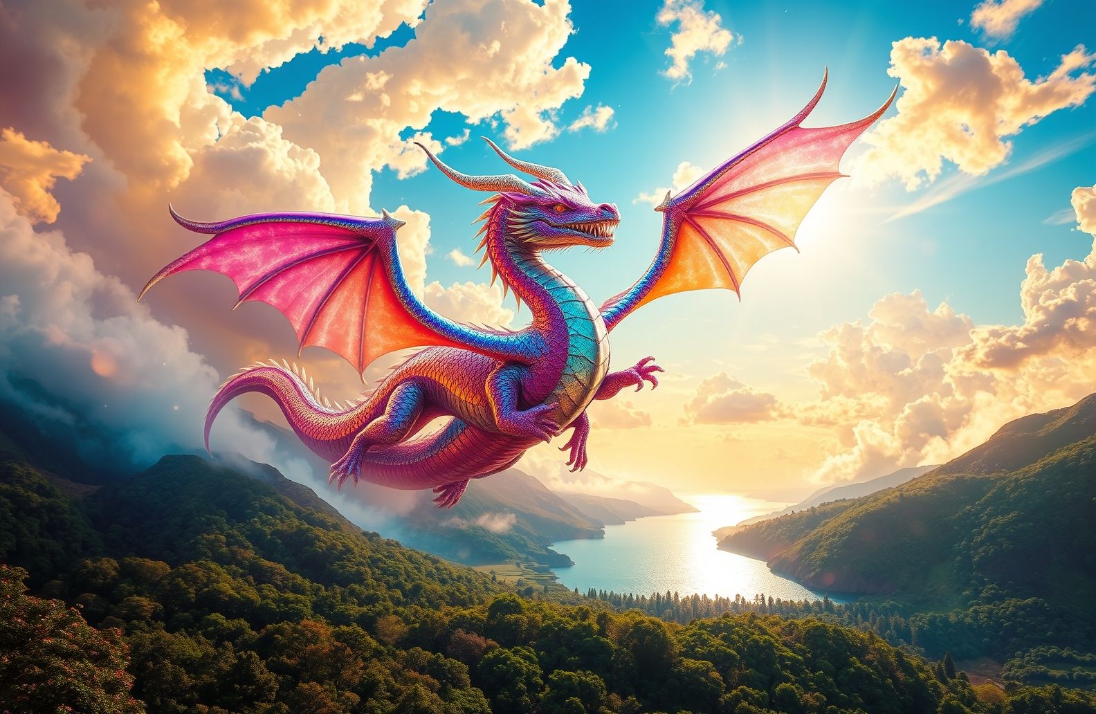 Cool Dragon Wallpaper