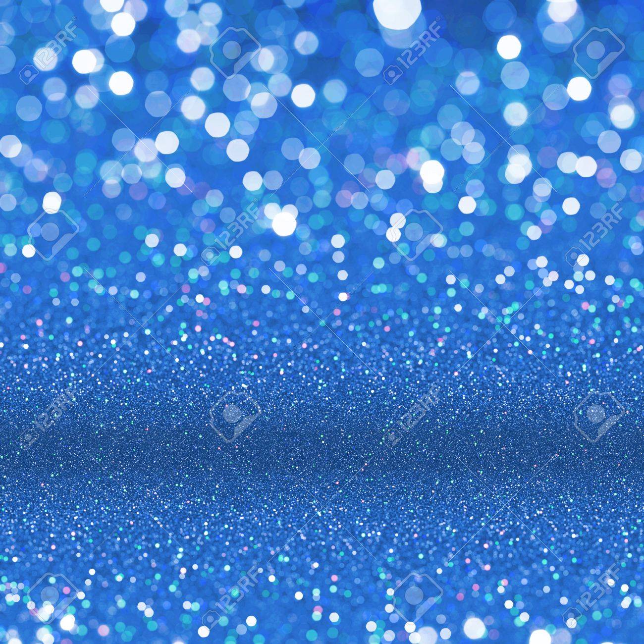 Abstract Blue Shining Glitter Texture Background Stock Photo